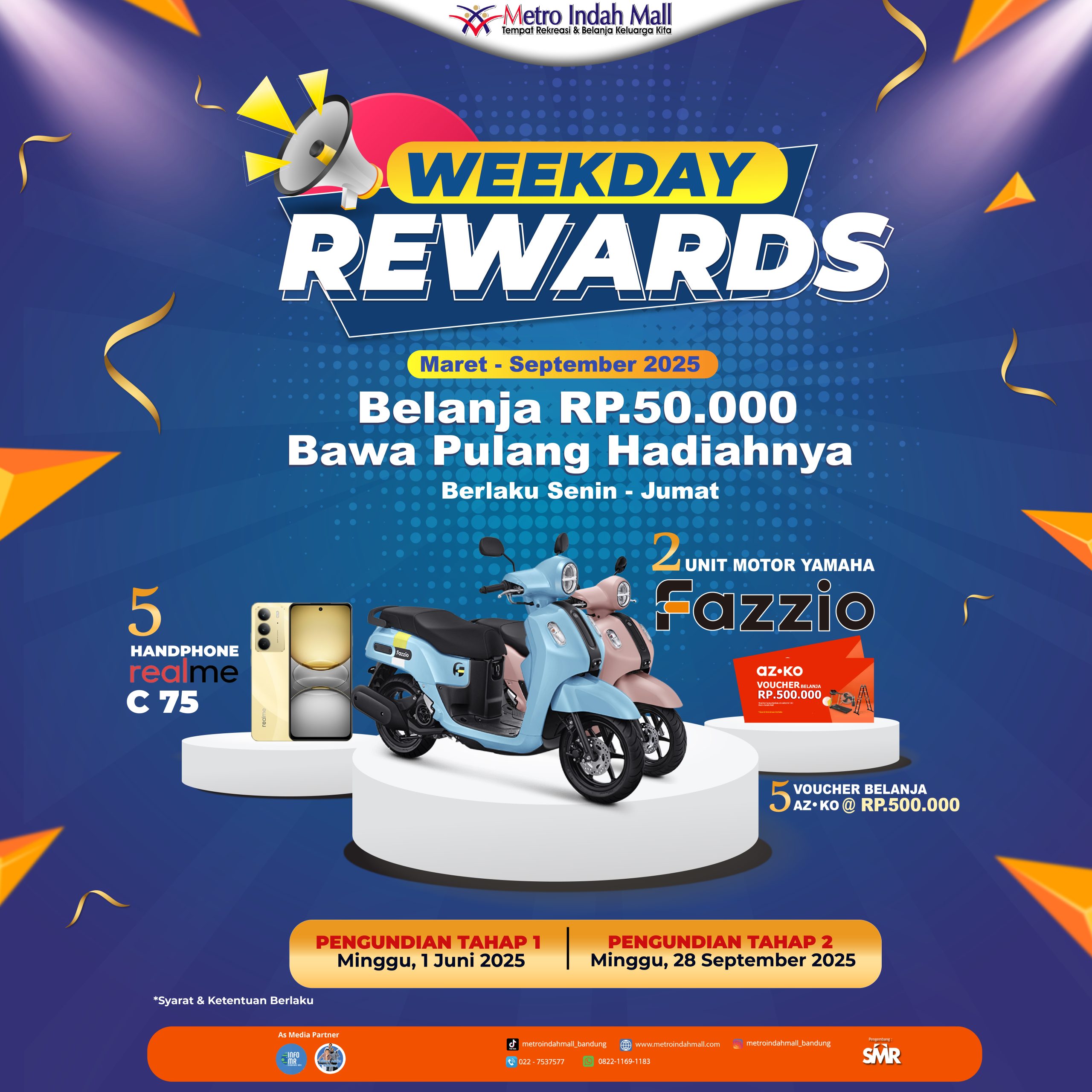 WEEKDAY REWARDS 2025