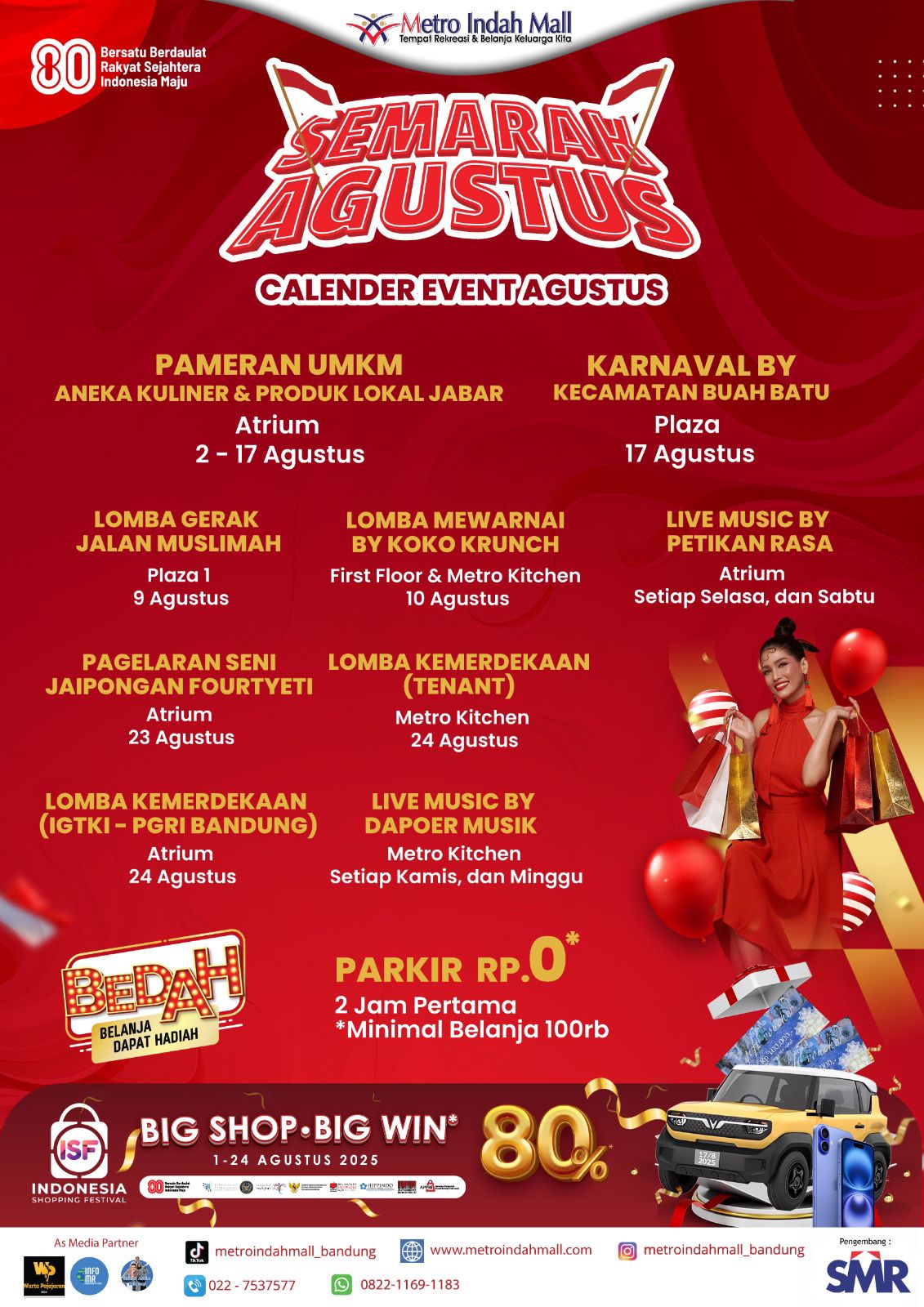 Calender Event Agustus 2025
